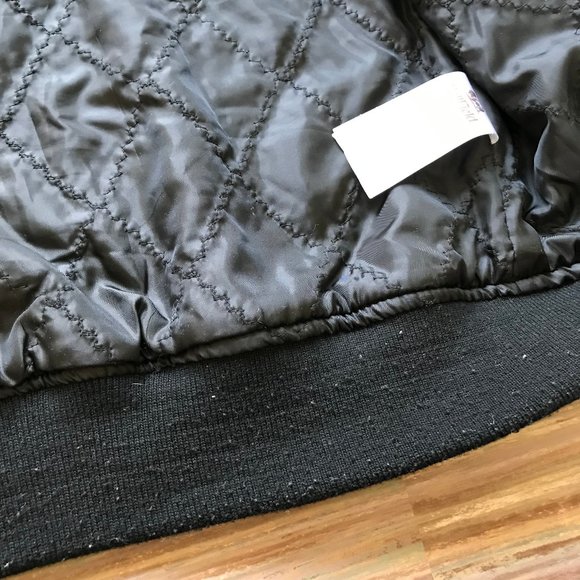 Bellfield Wool Blend Bomber Style Lined Jacket Grey Southwestern Print - Picture 9 of 10